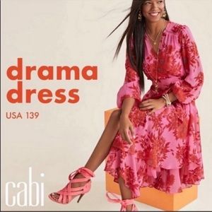 Cabi 5614 Drama Dress New Size Medium